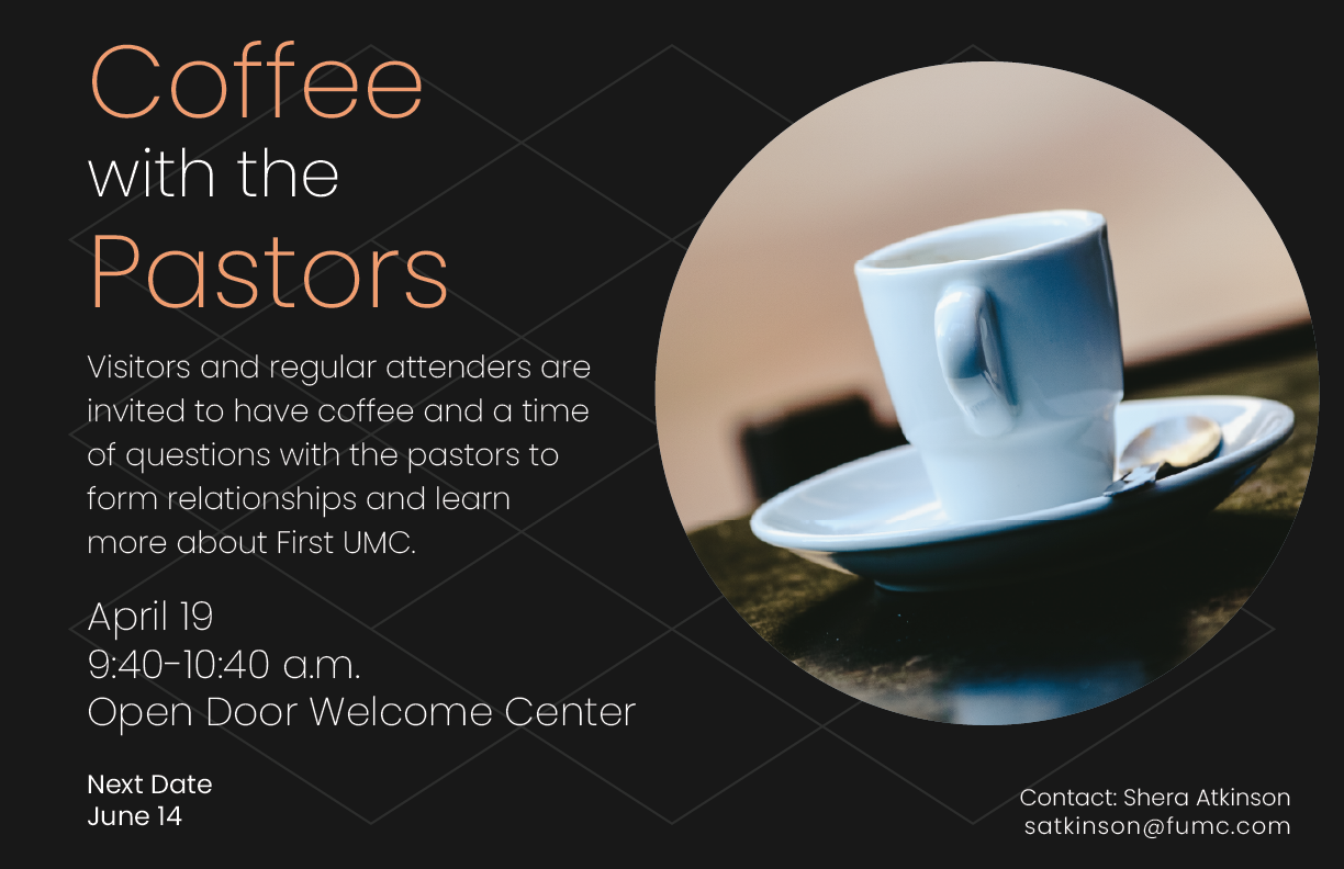 Coffee with the Pastors