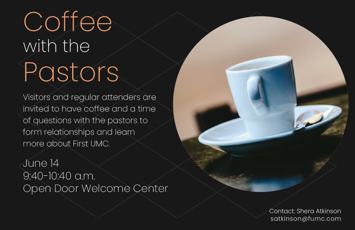 Coffee with the Pastors