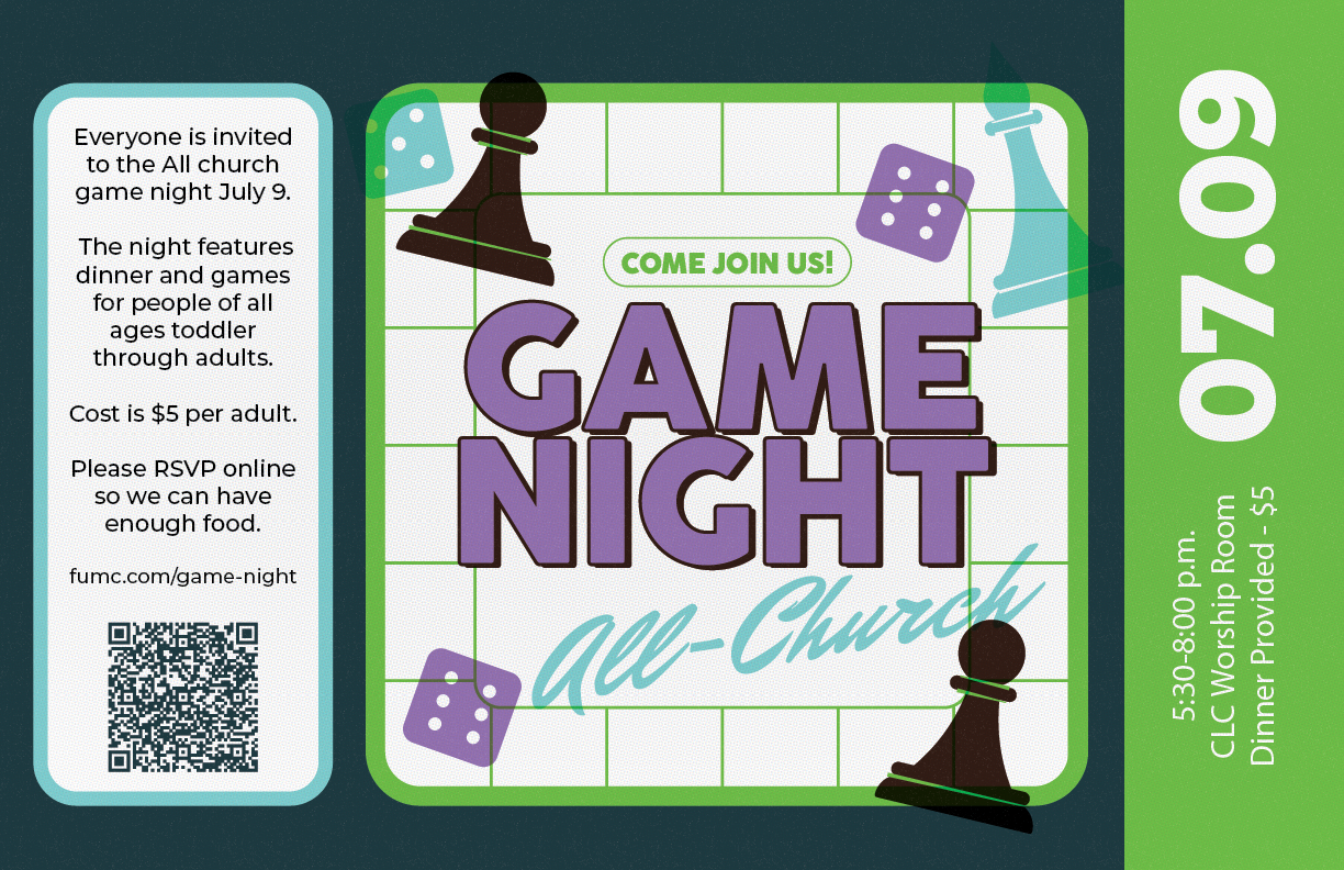 All-Church Dinner &amp; Game Night