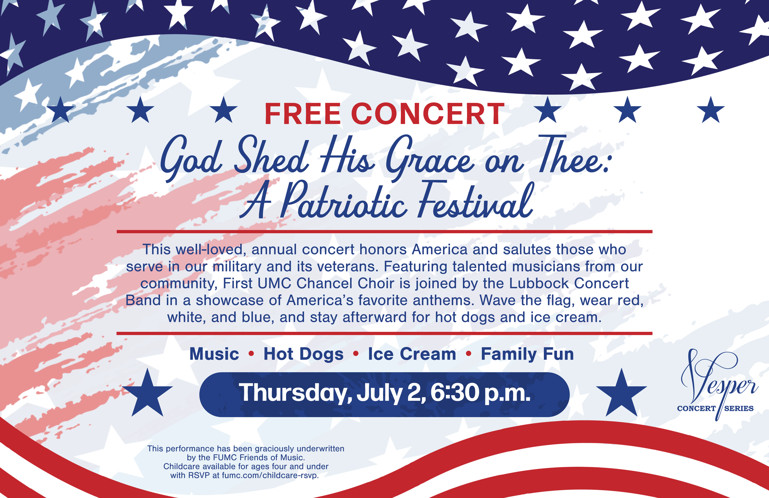 God Shed His Grace On Thee: A Patriotic Festival