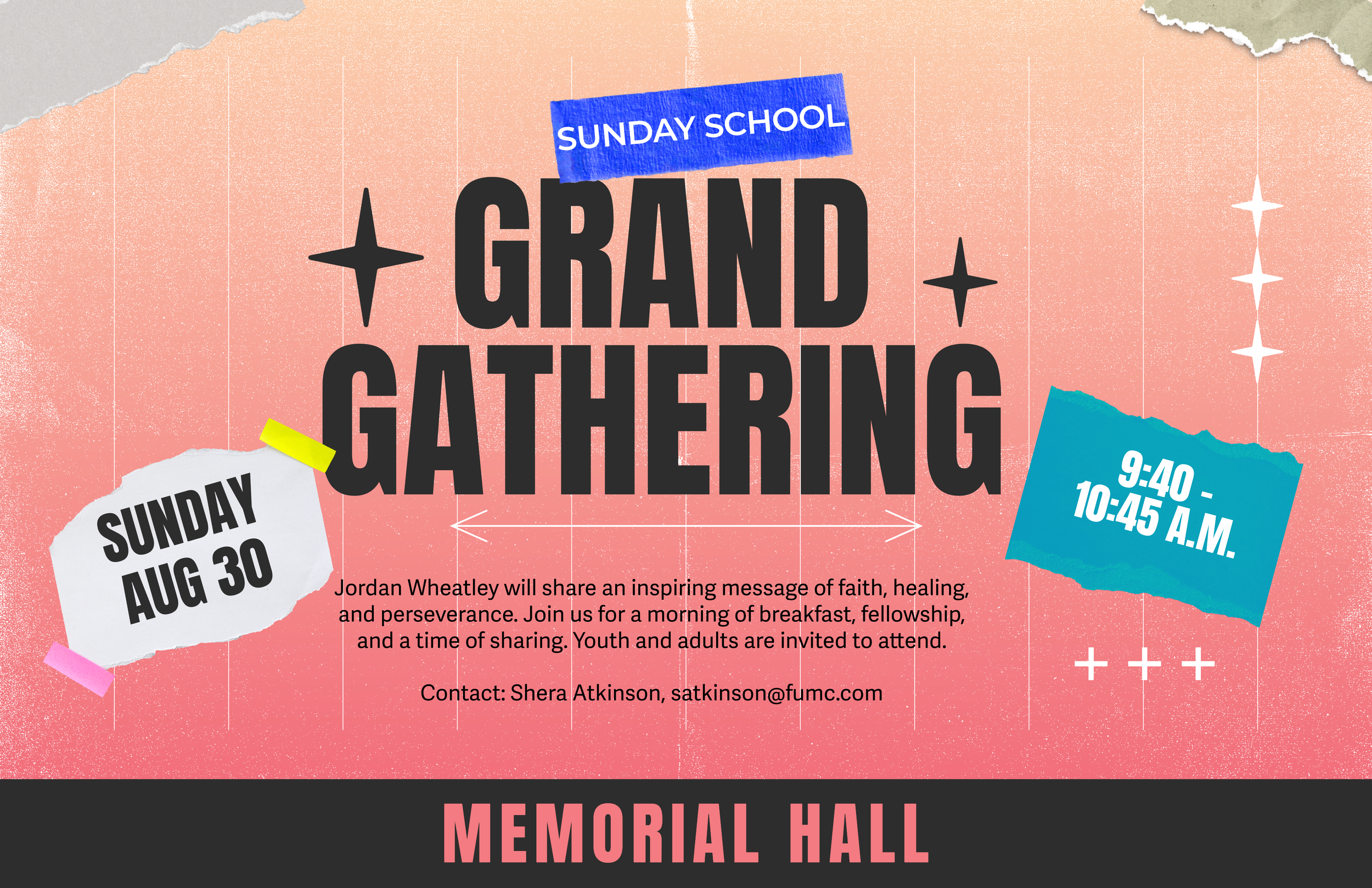 Sunday School Grand Gathering