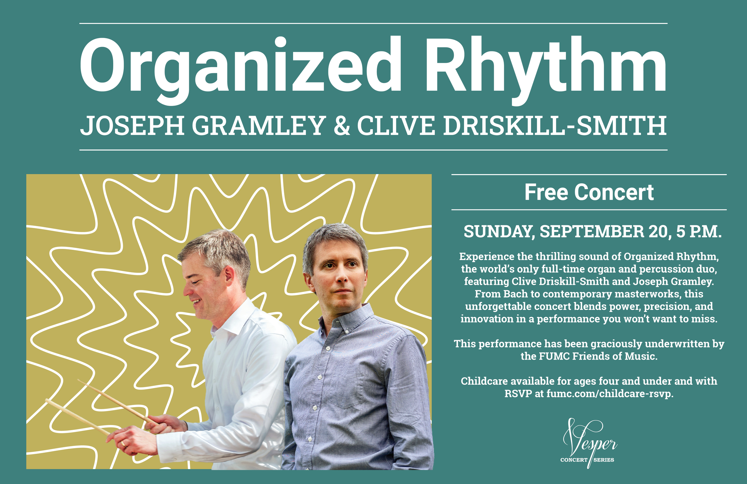 Organized Rhythm- Vesper Concert