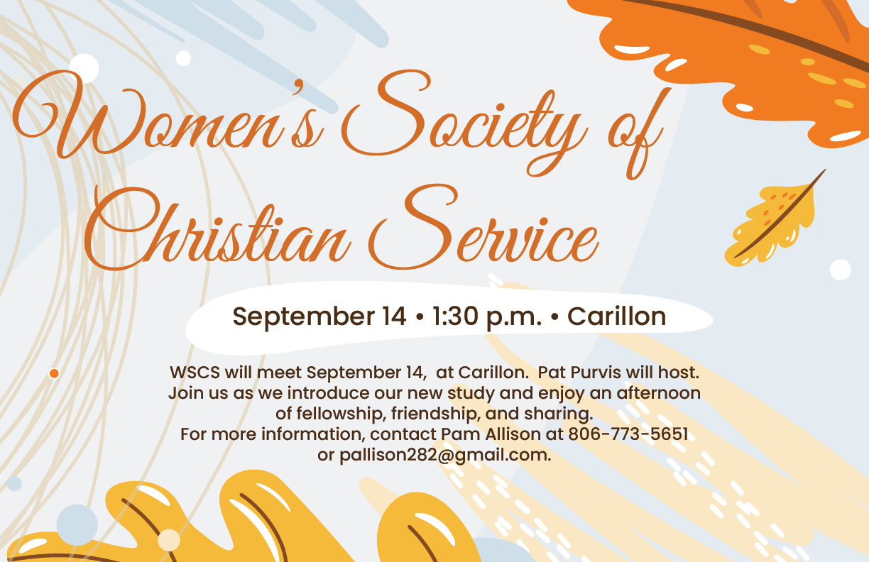 Women’s Society for Christian Service