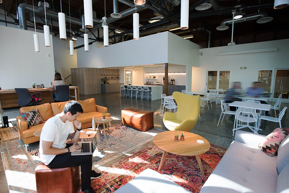 New workshop and event space at our Emeryville headquarters.