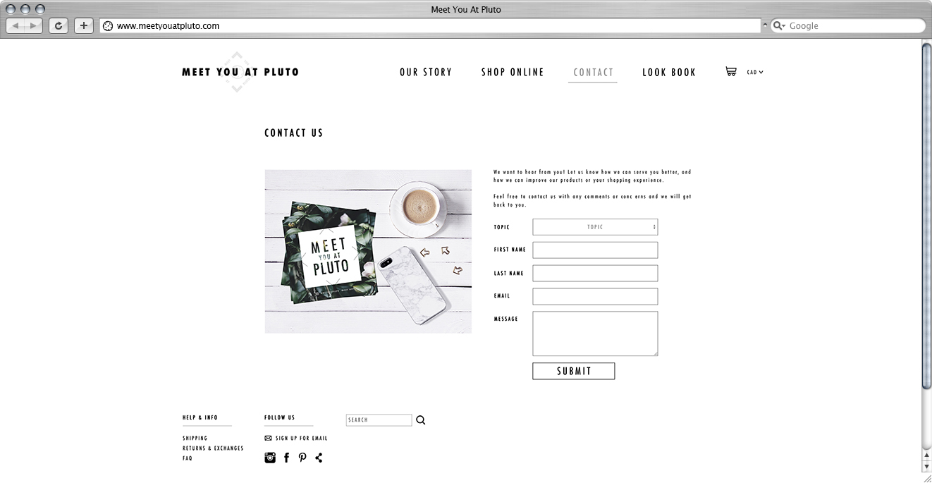 Contact Page