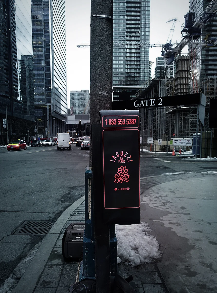 Payphone on site
