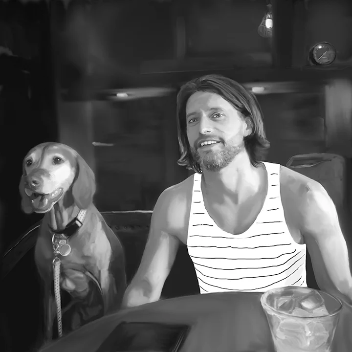Travis- digital painting