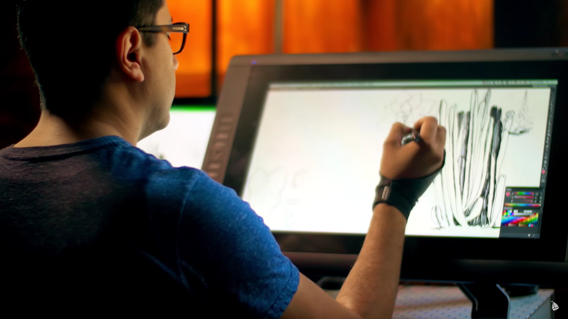 Live from a video about my process.