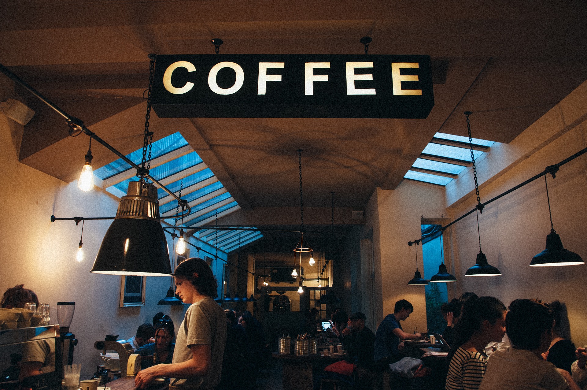 Wait, is the camera the coffee or the coffee shop now? 