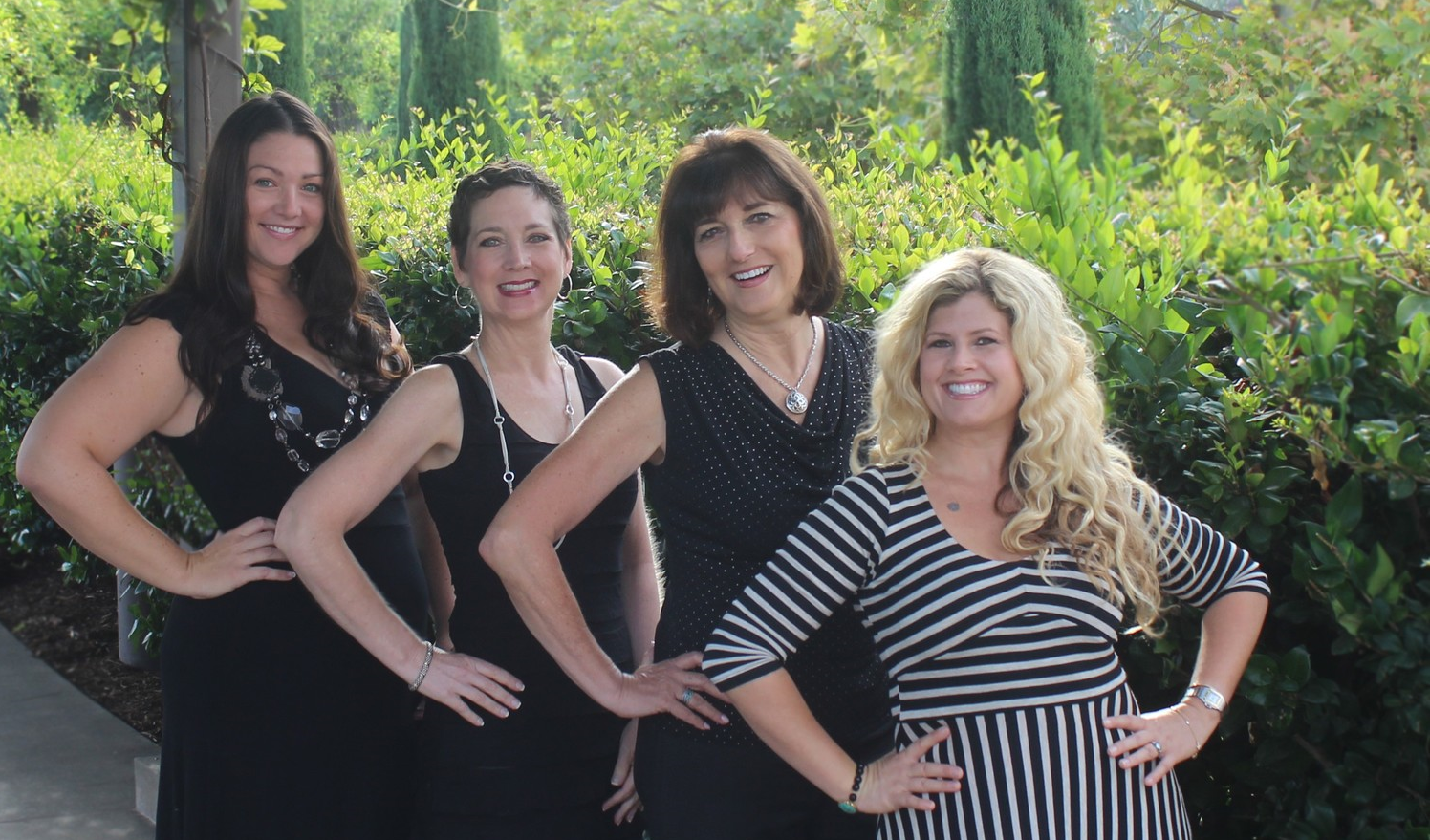 My amazing Designer Runway Team! (From Right to Left) Valerie: Team Captain, Cheryl, Jan, Sarah 