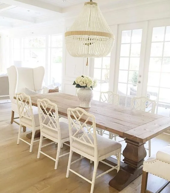 beaded dining room chandeliers