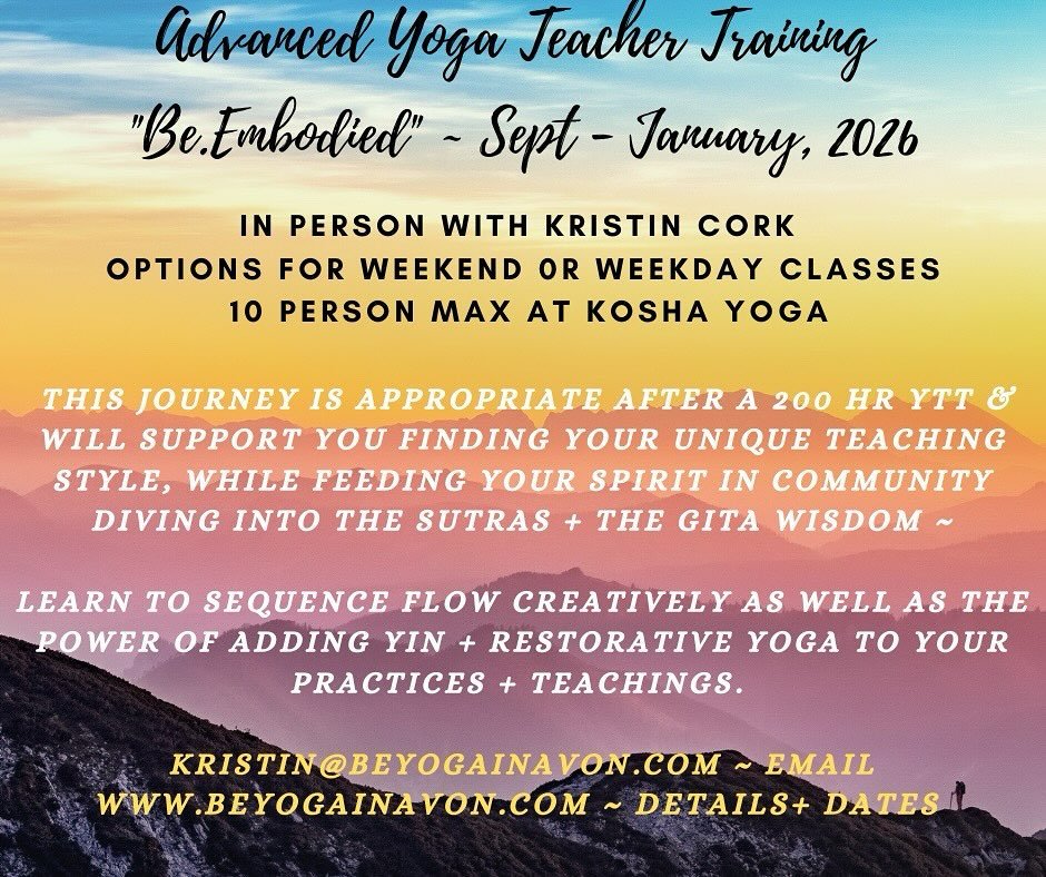 💗 One of my greatest joys in life is being in community. I&rsquo;ve always been interested in the various ways we can support our own vibrations while at the same time extending the love to those around us. For 25 years, Yoga has been the perfect fi