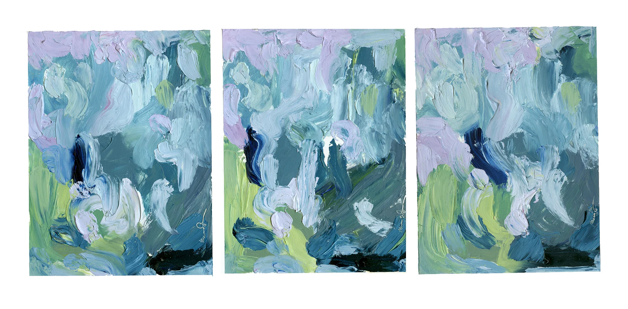Untitled (Periwinkle Pop), 2017