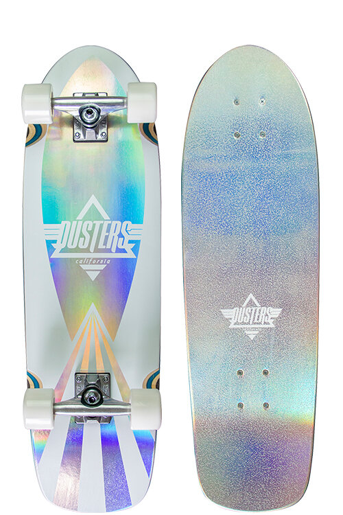 Longboard Komplett von Streetsurfing California Cruiser Skateboard Blur Neu 