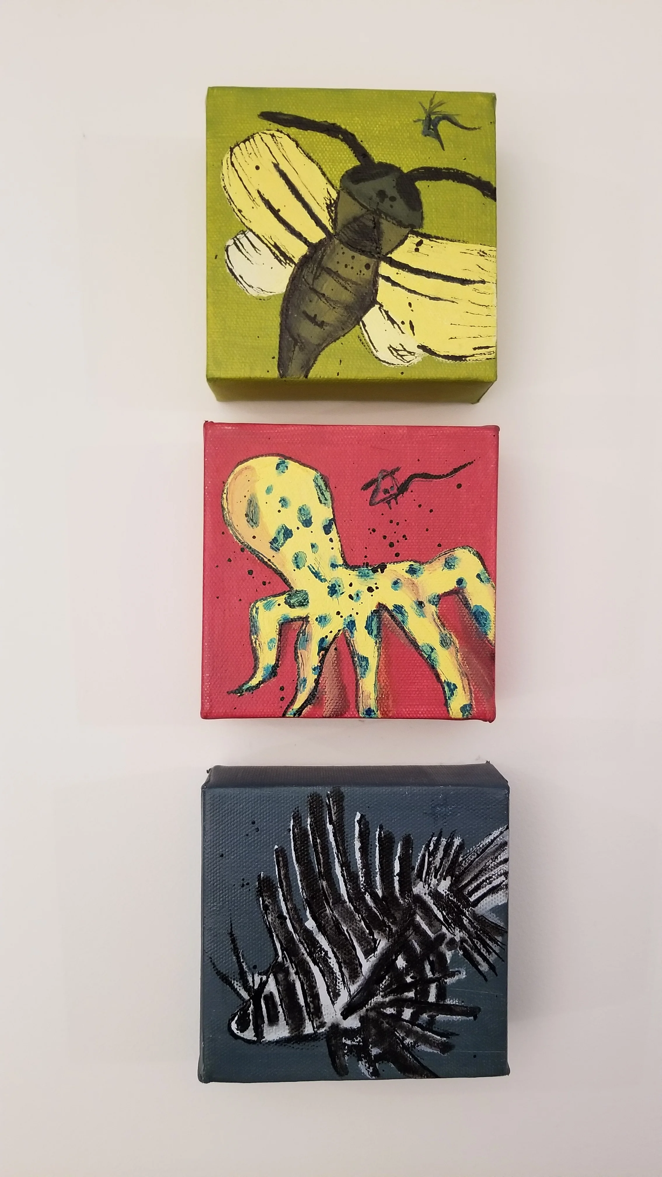 Danger Animals Acrylic on Canvas, 2000