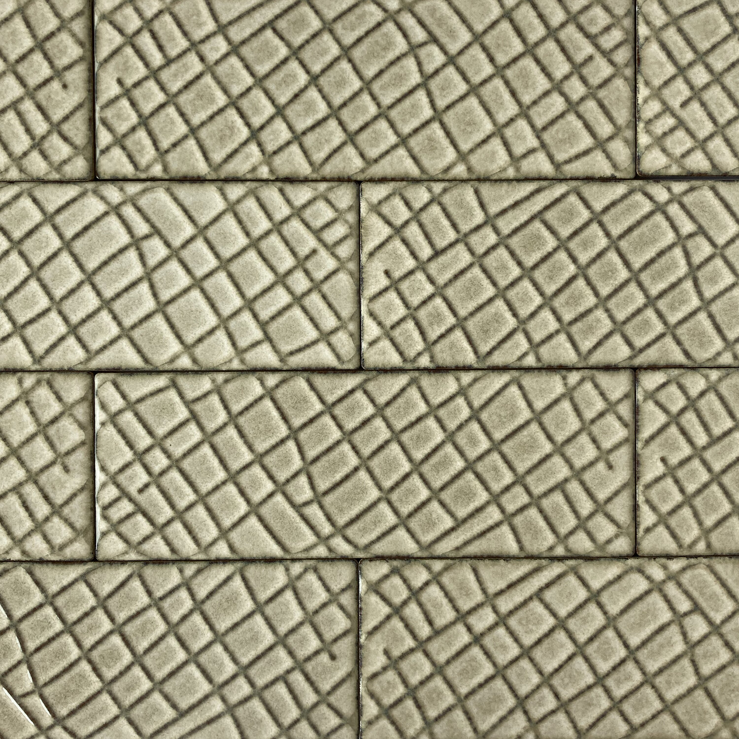 Erin Adams Textura Pattern in Color Whitewash