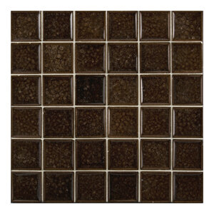 Bellini Collection 2" x 2" Mosaic Pattern in Color Praline