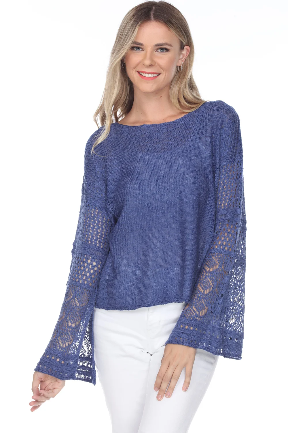 Juniper Bell Sleeve Sweater Rain and Rose Women's Contemporary Fashion —  Rain + Rose On Trend Novelty Sweaters and Tops