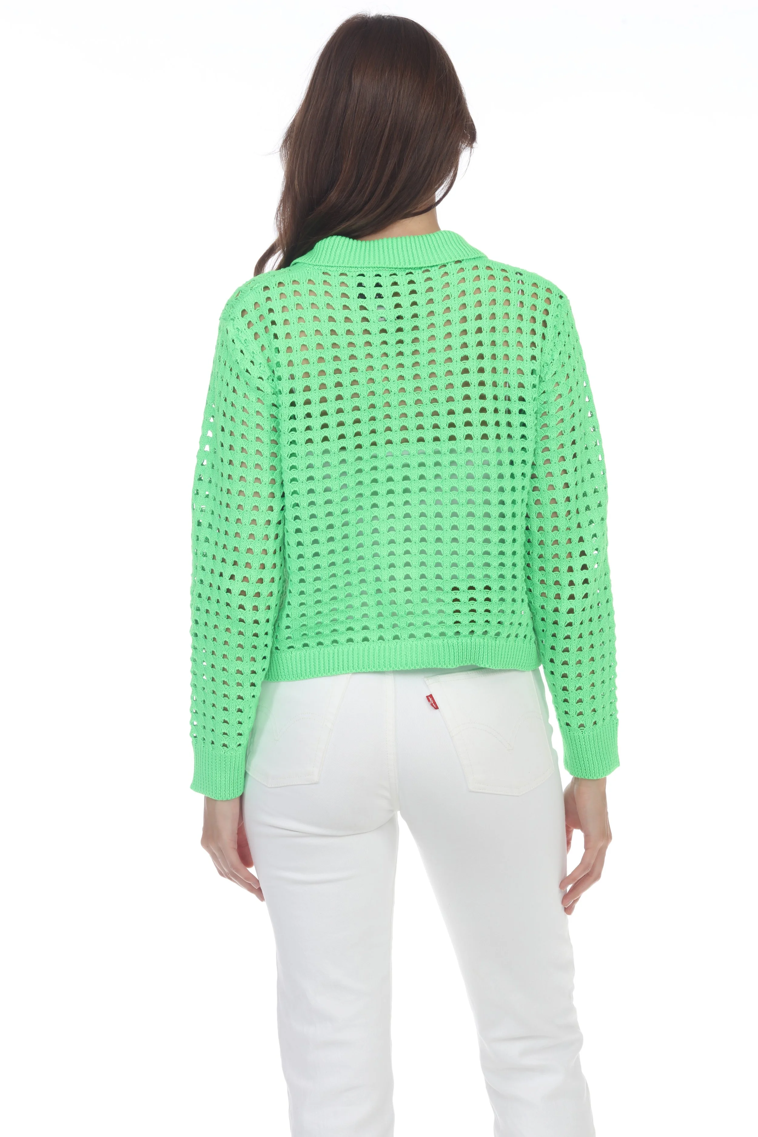 Malakye Open Stitch Sweater — Rain + Rose On Trend Novelty Sweaters and Tops