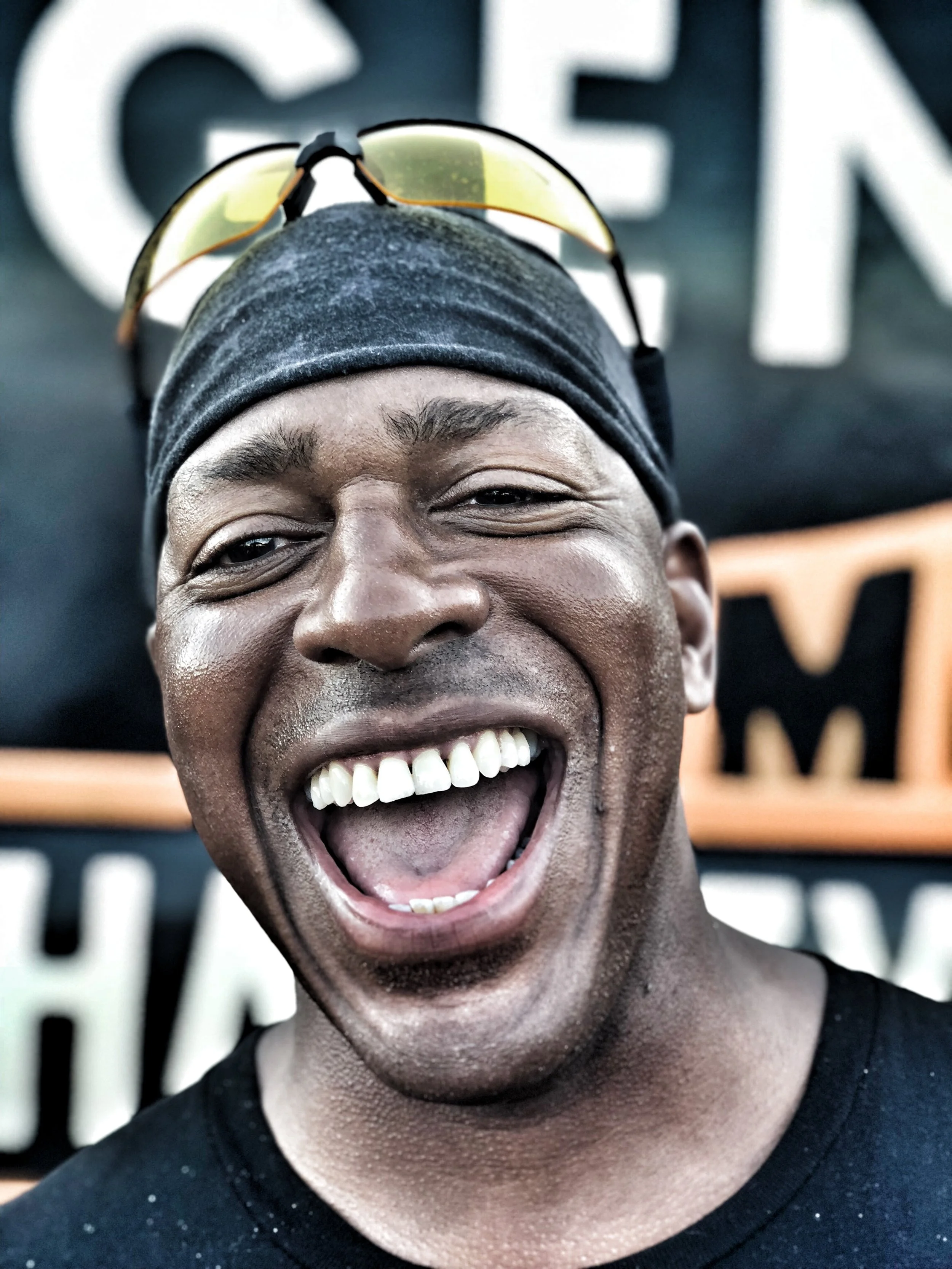 Lloyd Seawright II: “I Started riding motorcycle at 12 mostly trail riding.Had a 125 HD. I surf,snowboard,mountain bike and practice martial arts. I work in Emergency Management and was providing Medical and logistical support to the TROG TEAM.”