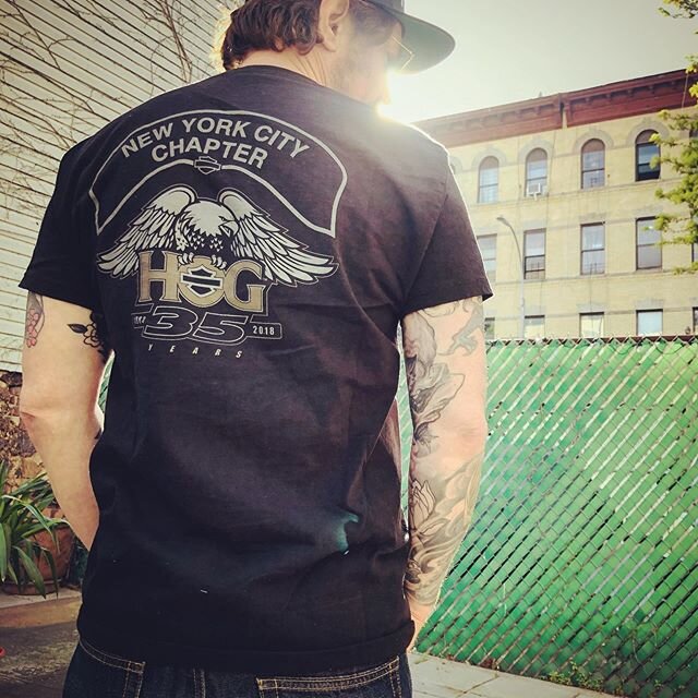 Or was a nice nite in Brooklyn the other day. #biker #HOG #Harleydavidson