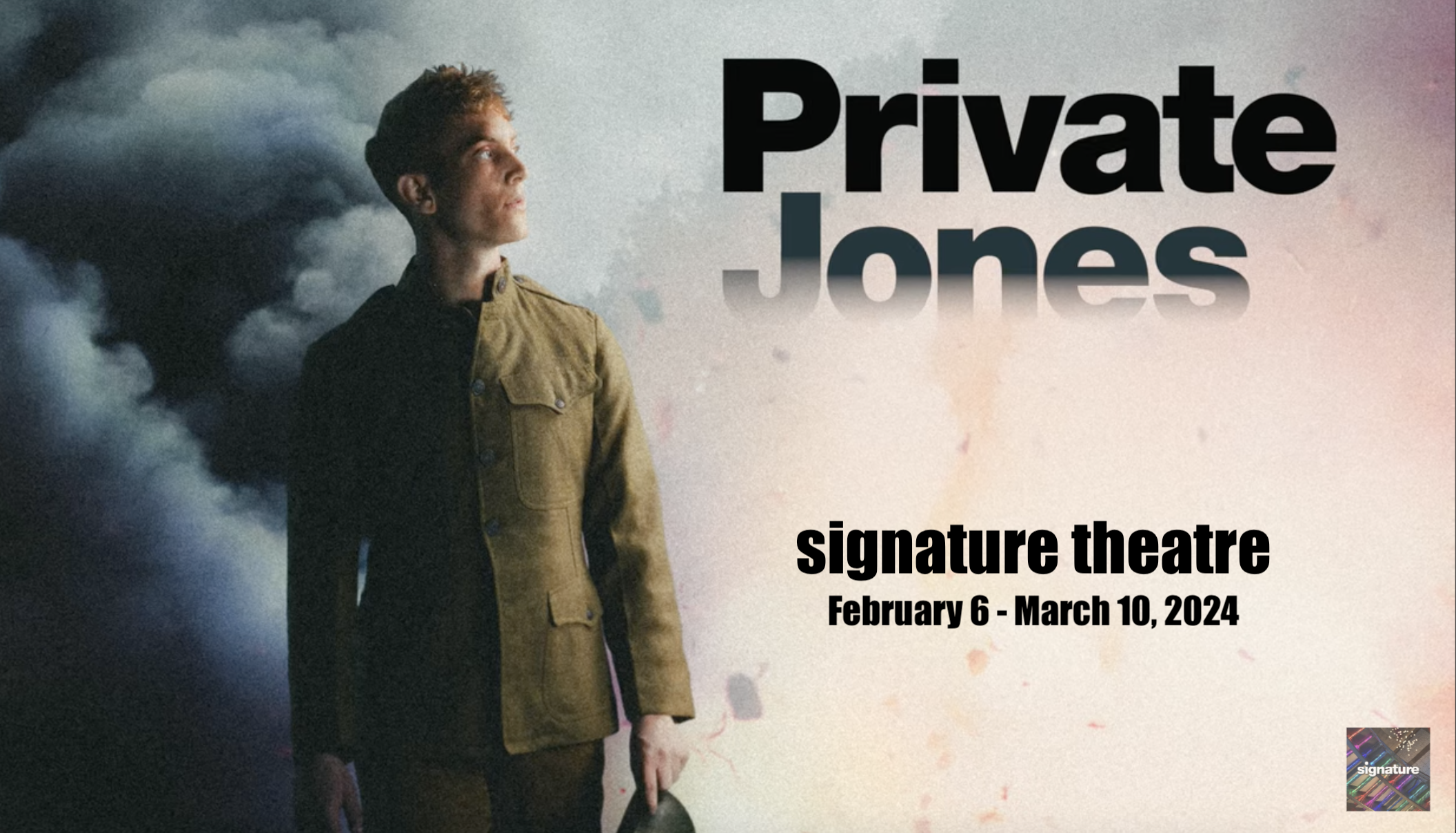 Private Jones to premiere at Signature Theater!