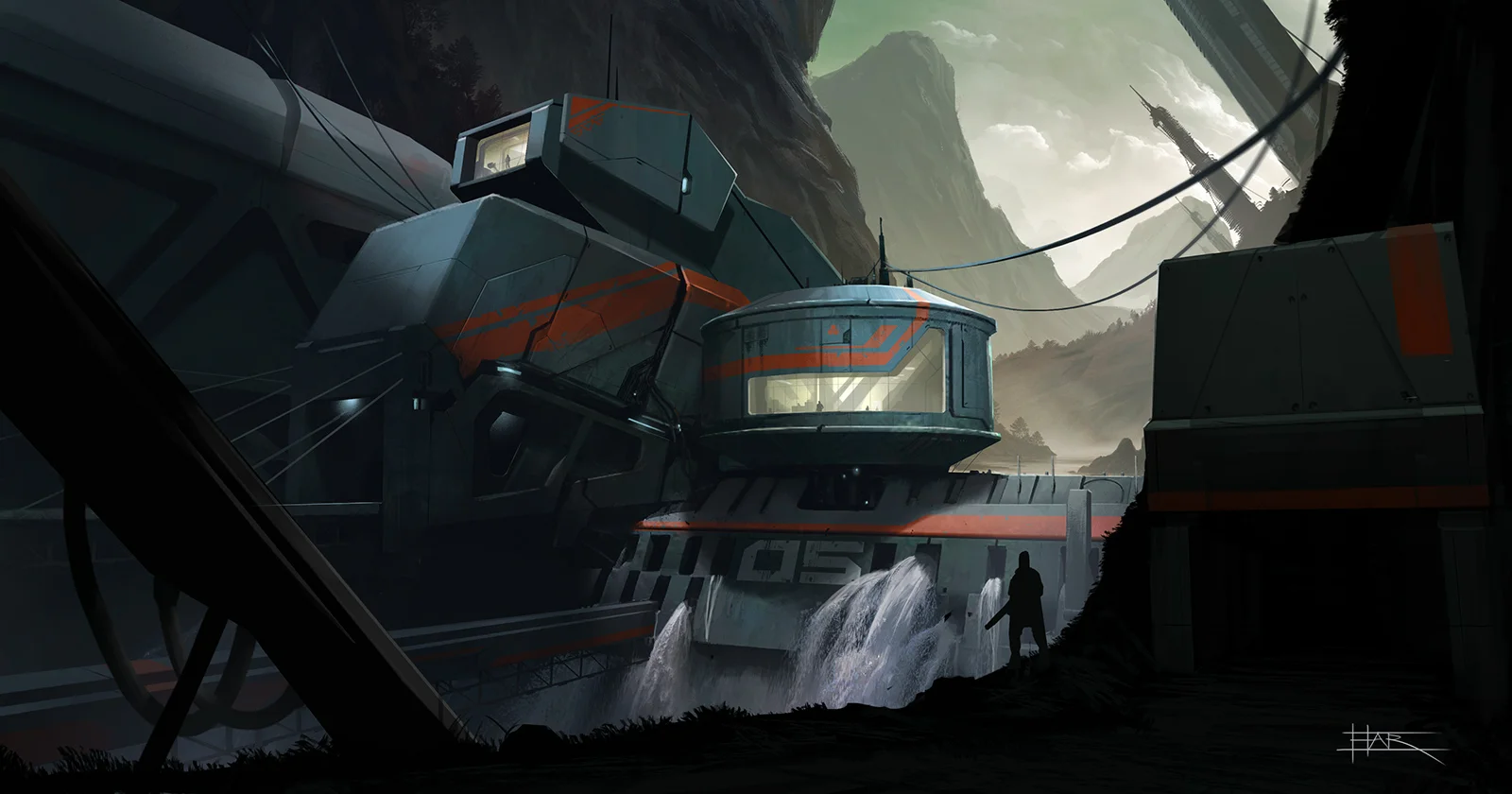 Waterfall Base
