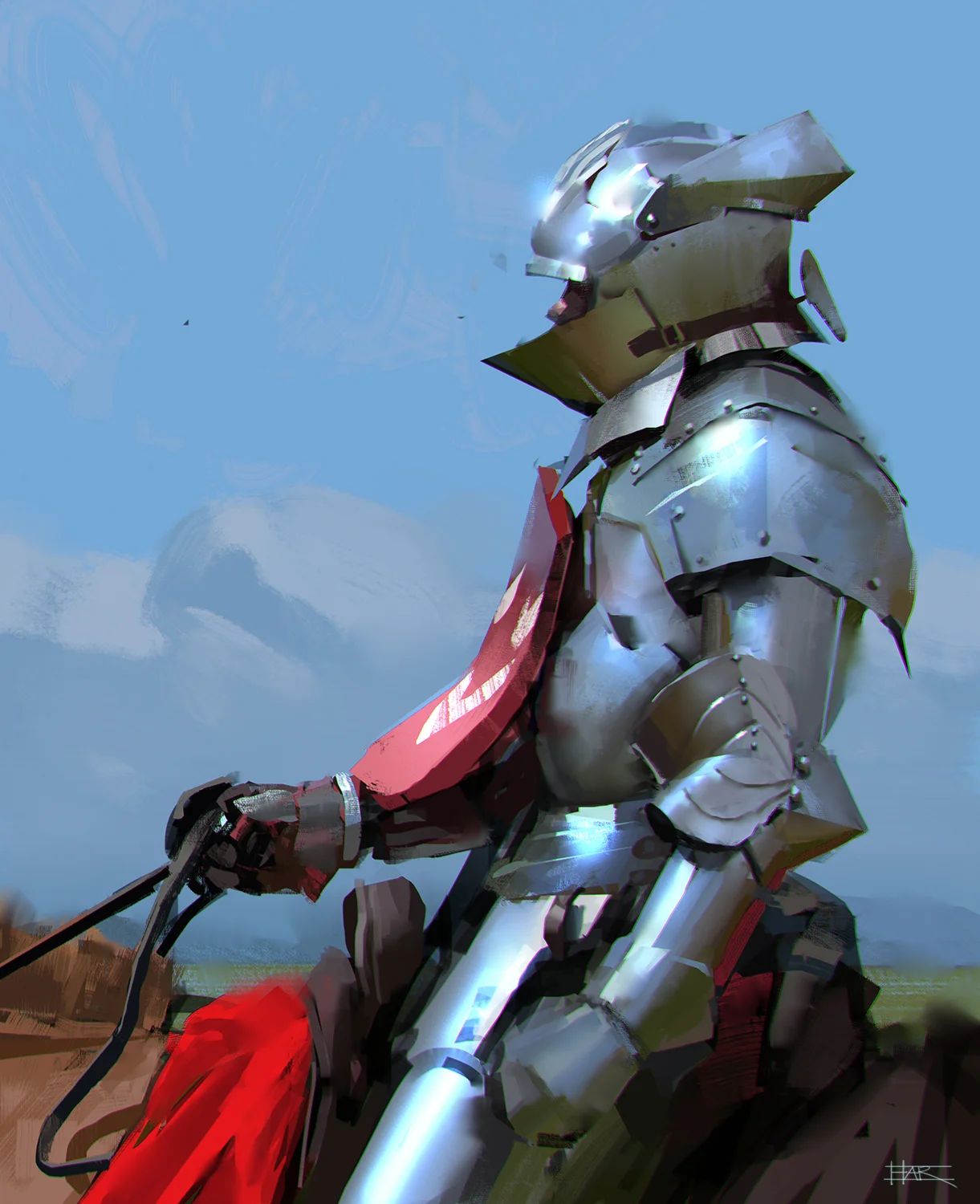 Knight on Horseback