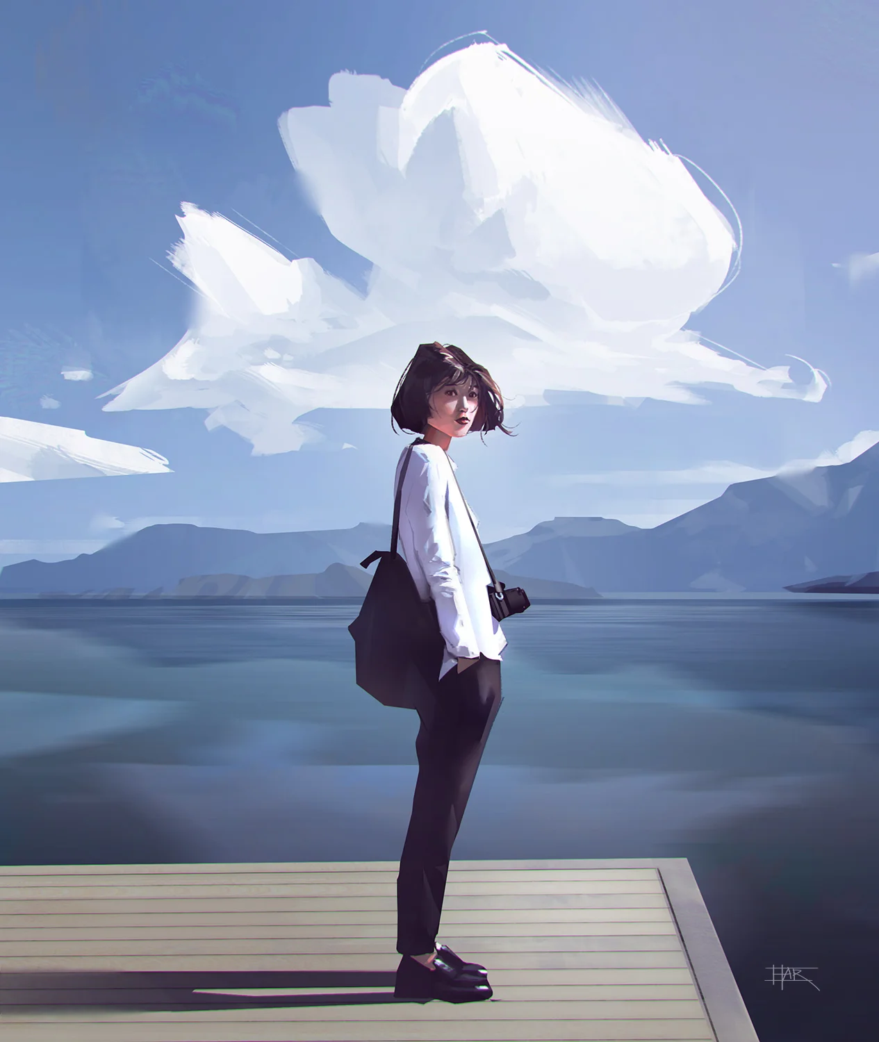 Saboteur - Art of Robin Har