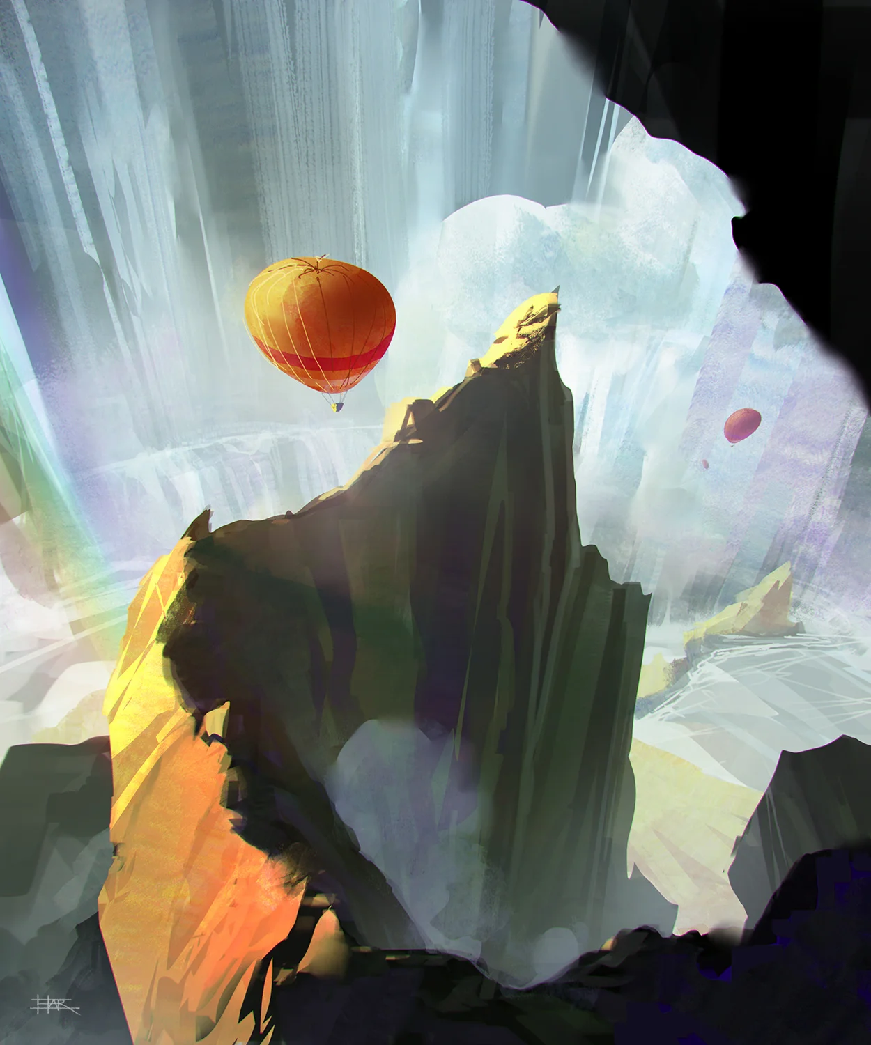 Saboteur - Art of Robin Har