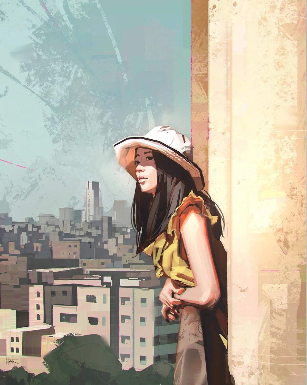 Saboteur - Art of Robin Har