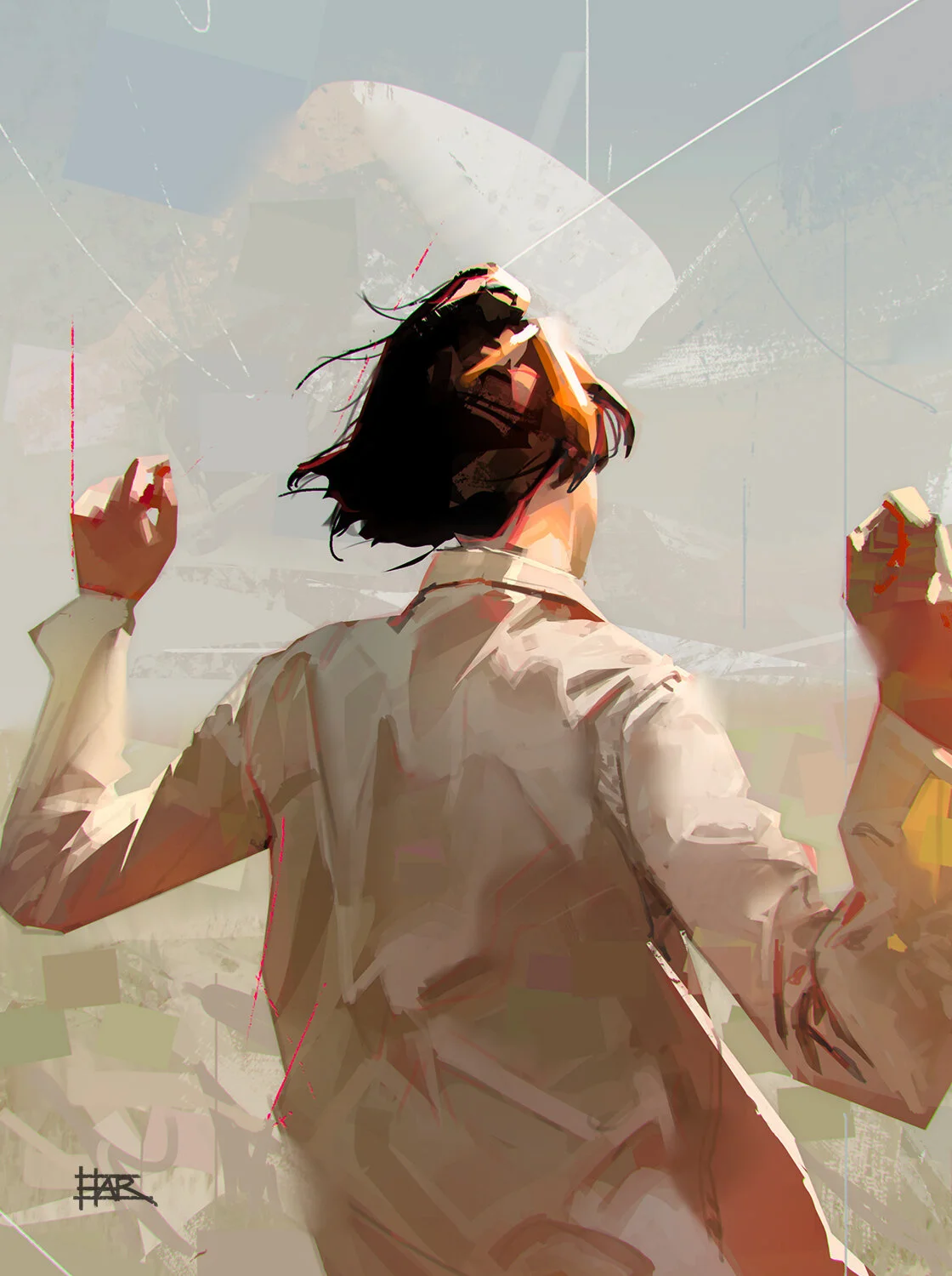 Saboteur - Art of Robin Har