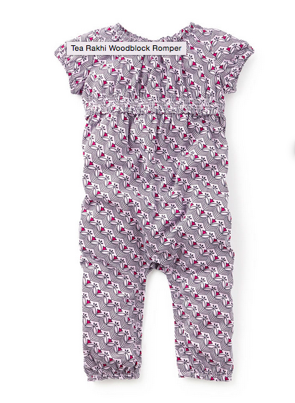 Who says that rompers are just for grownups! Love this little one for a bub on the go... find it here