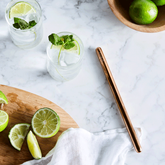 Because sustainability is cool… these straws come 3 in a handy carry case with included cleaning brush!
