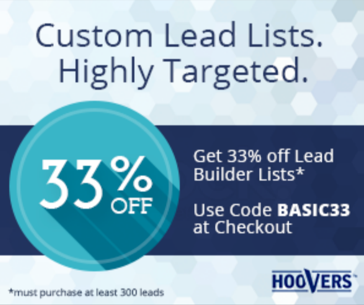 Hoover's Incentive Banner Ad