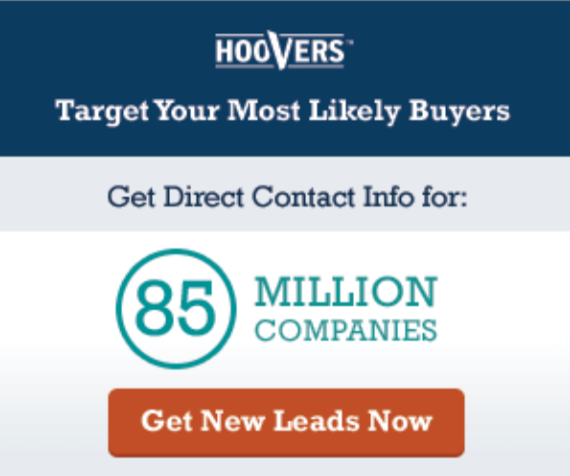 Hoover's Incentive Banner Ad