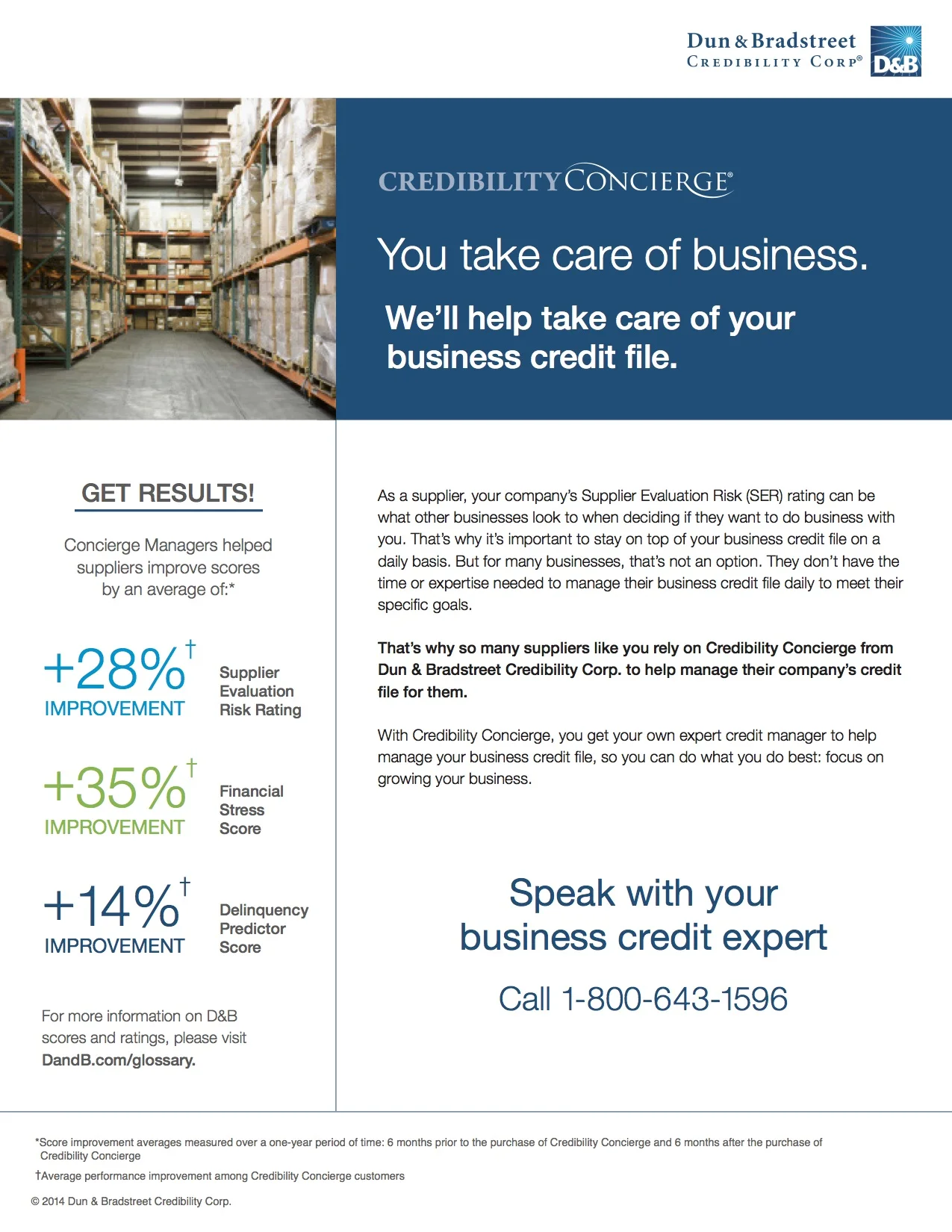 Credibility Concierge One Sheet