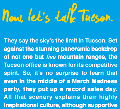 Tucson Recruitment Brochure