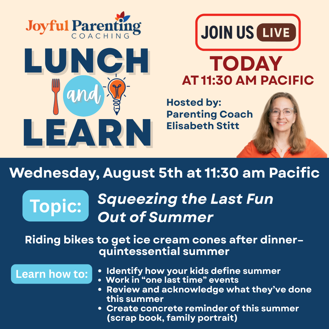 Lunch &amp; Learn- Squeezing the Last Fun Out of Summer