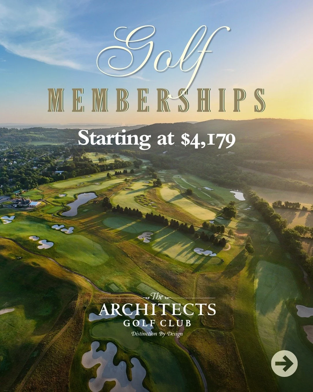 This spring, stop admiring the greats&hellip; and start playing like one. At The Architects Golf Club, every hole is a living tribute to the Golden Age of Golf Architecture (1885&ndash;1955).

Hole 1? Old Tom Morris himself would approve.
Hole 7? A.W