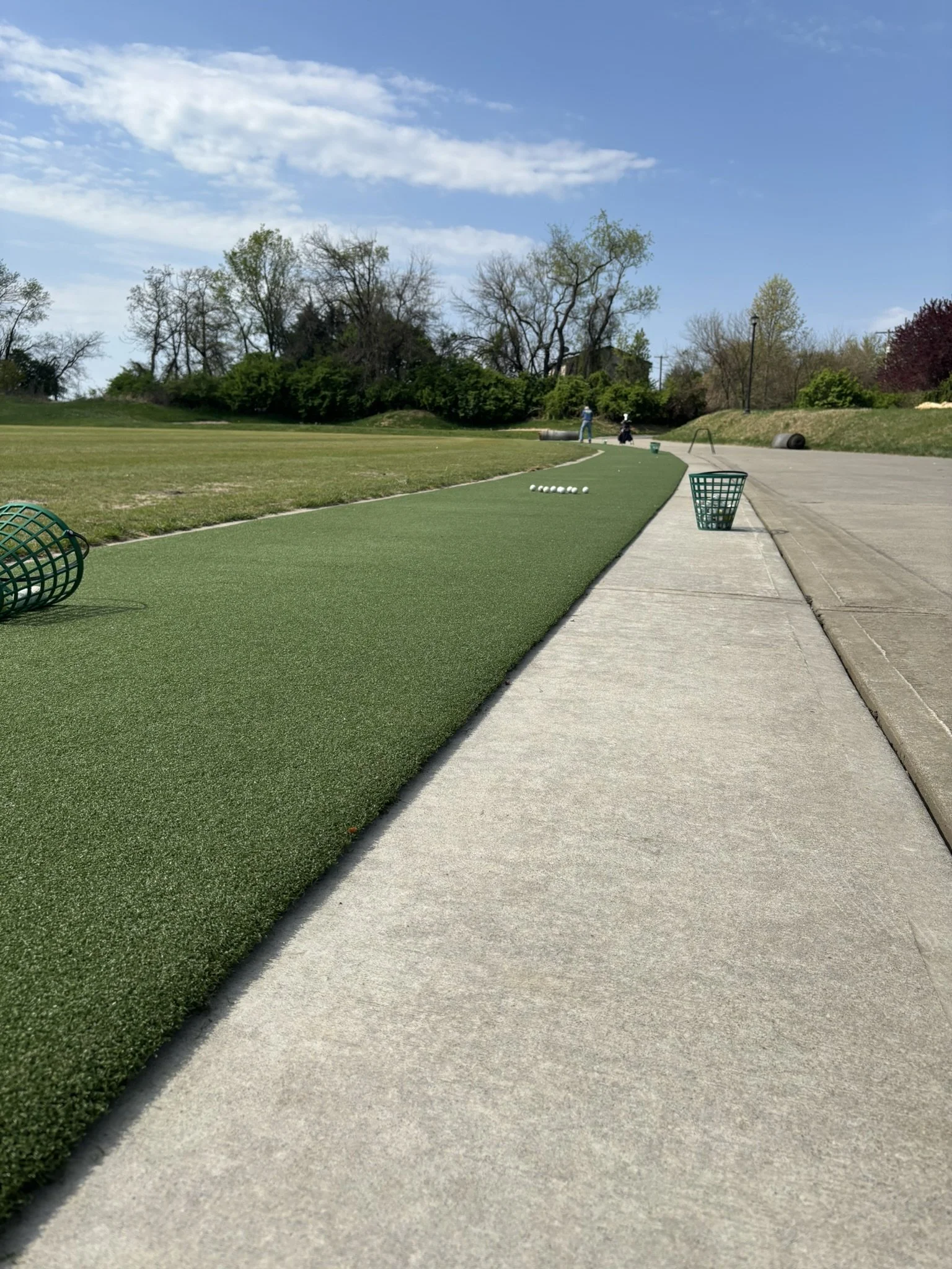 New Driving Range Hitting Mats at The Architects Golf Club