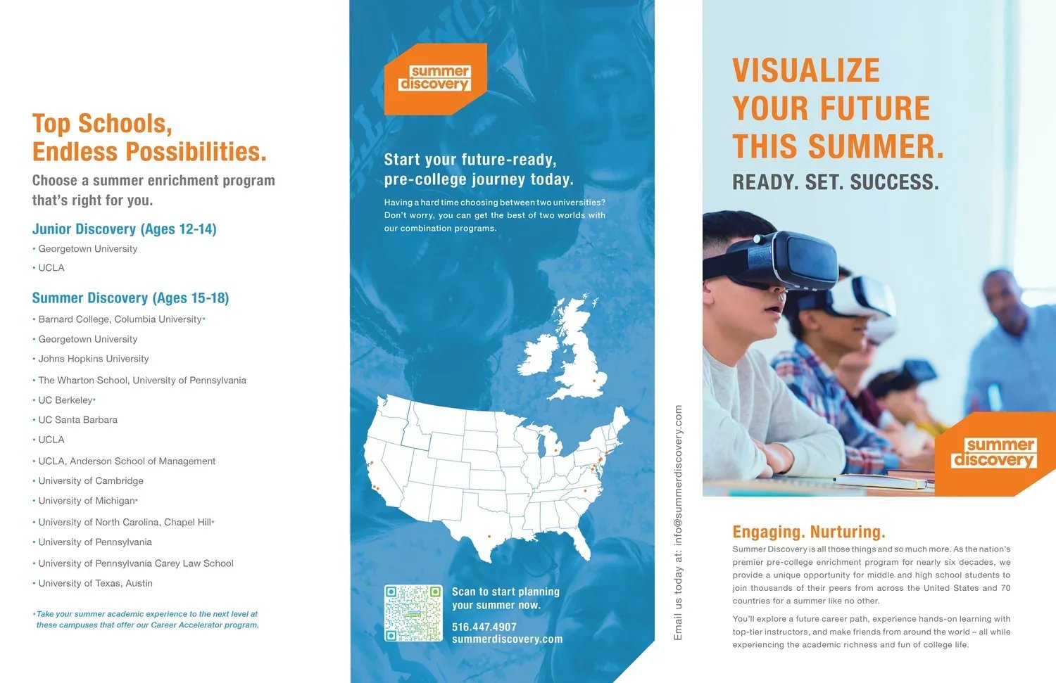  Brochure copy that turns summer possibilities into a clear, compelling path forward. 