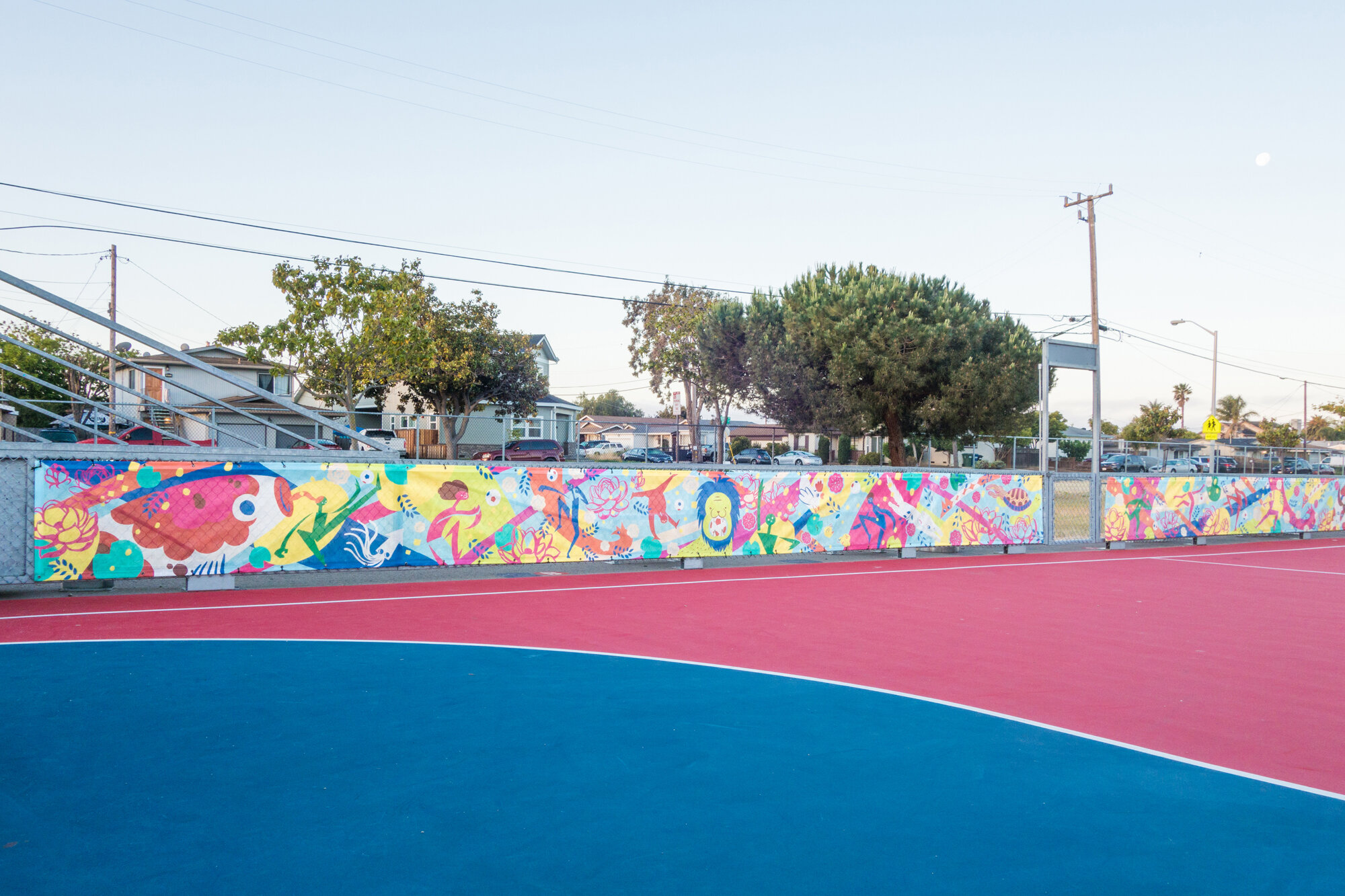  Situated at Schilling Elementary School at Newark, CA.  