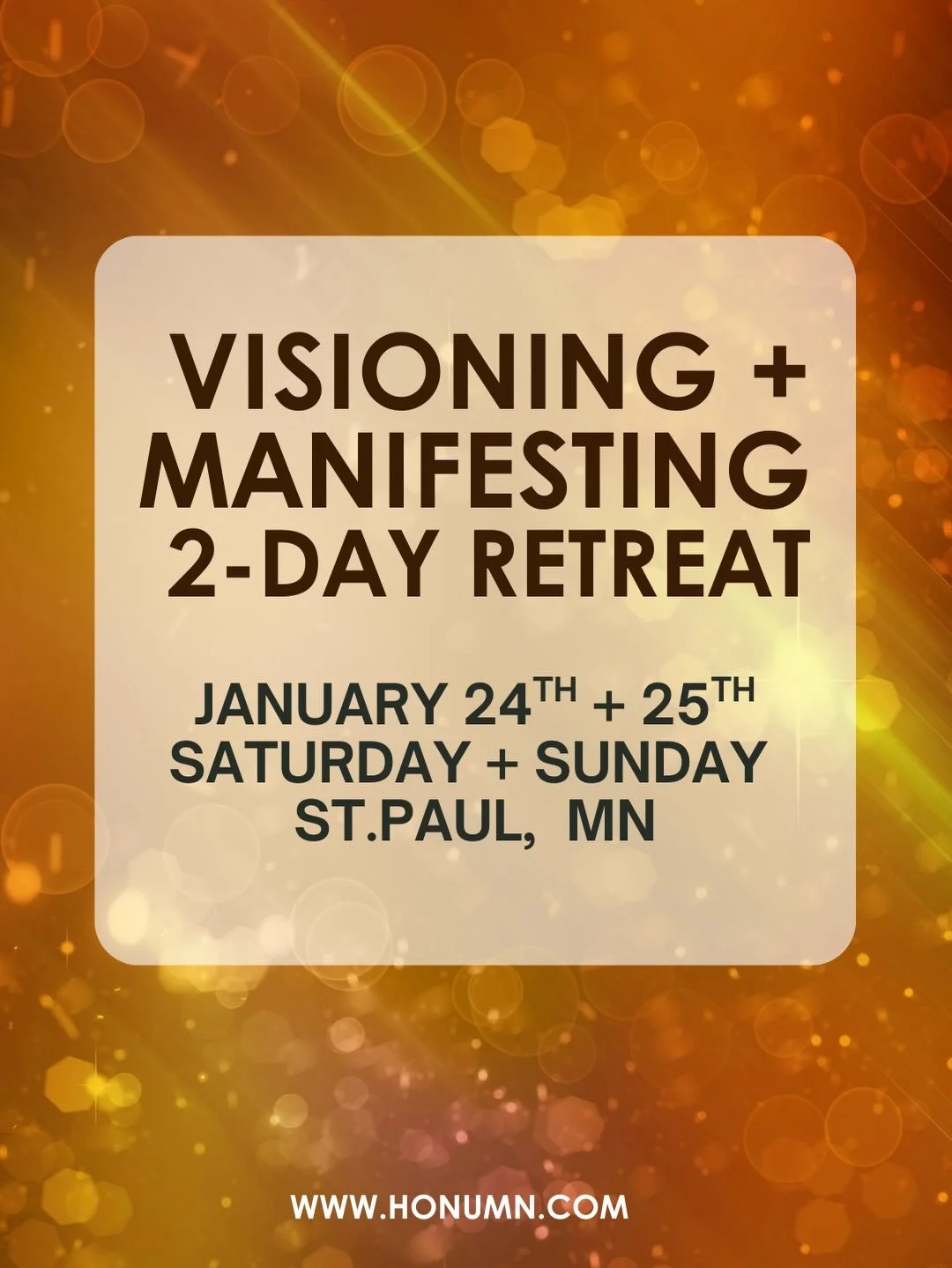 Have you ever felt like your dreams were on pause&hellip; waiting for you to catch your breath? 

This is your moment to exhale.

The Visioning + Manifestation Retreat is two soul-nourishing days to reflect, release, and realign with what you truly w