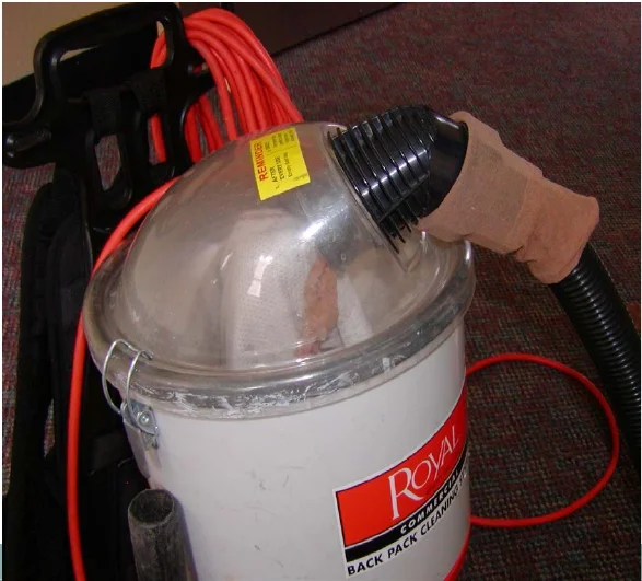 Specialized vacuuming procedure using nylon to reduce chances of infesting your vacuum.