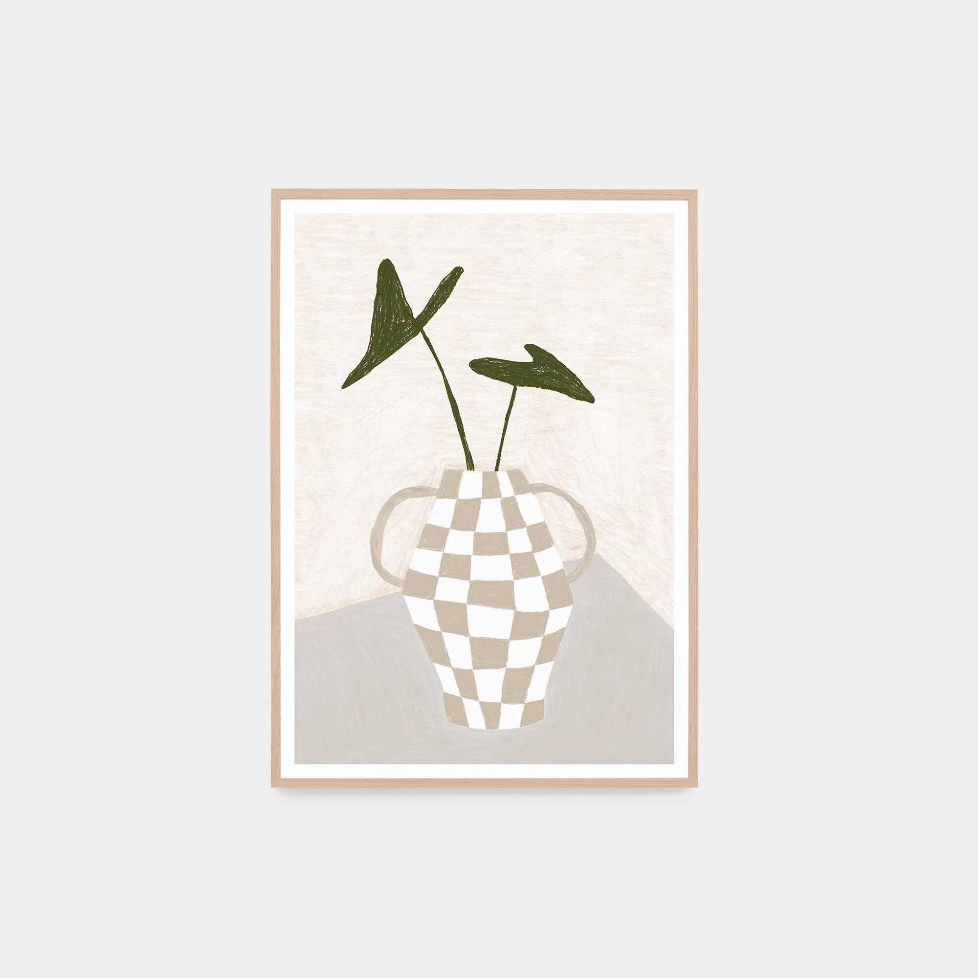 Sunday Vase Framed Print