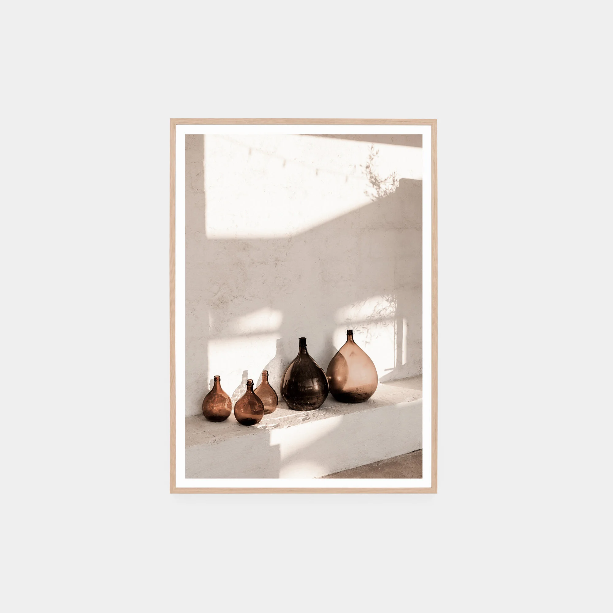 Amber Vessels Framed Print