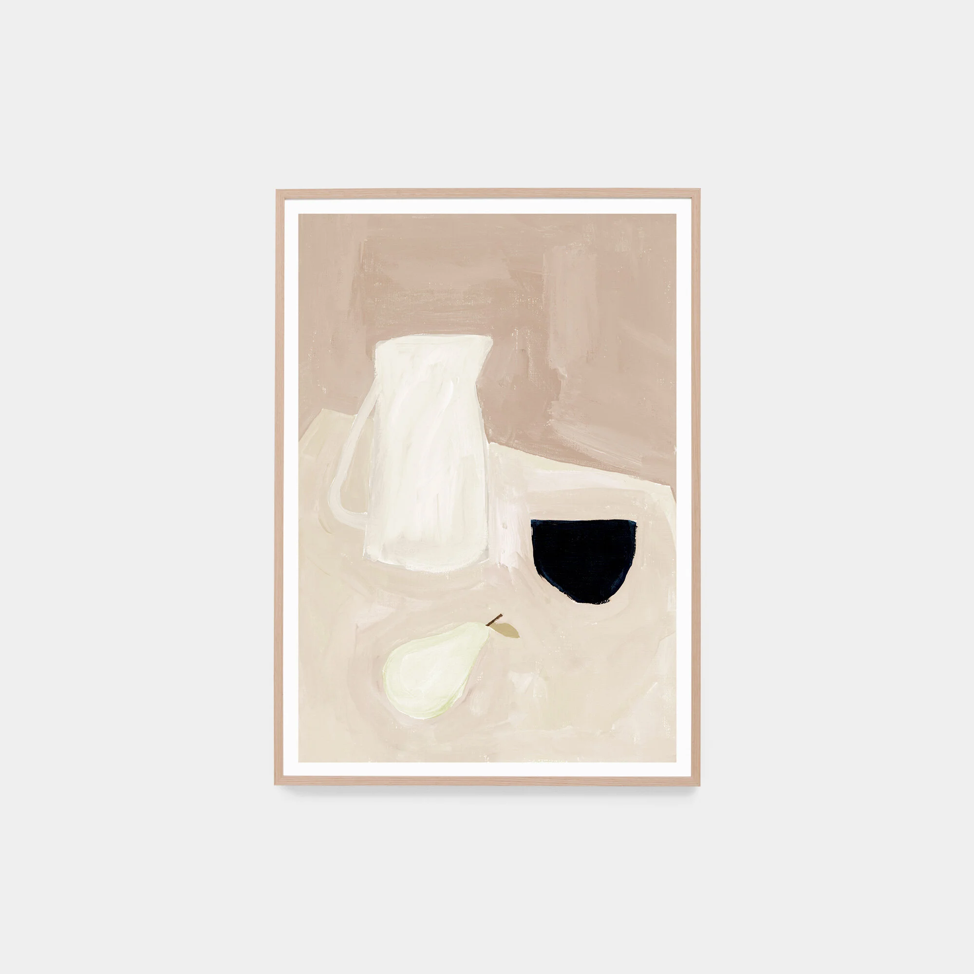 Tabletop Study Framed Print