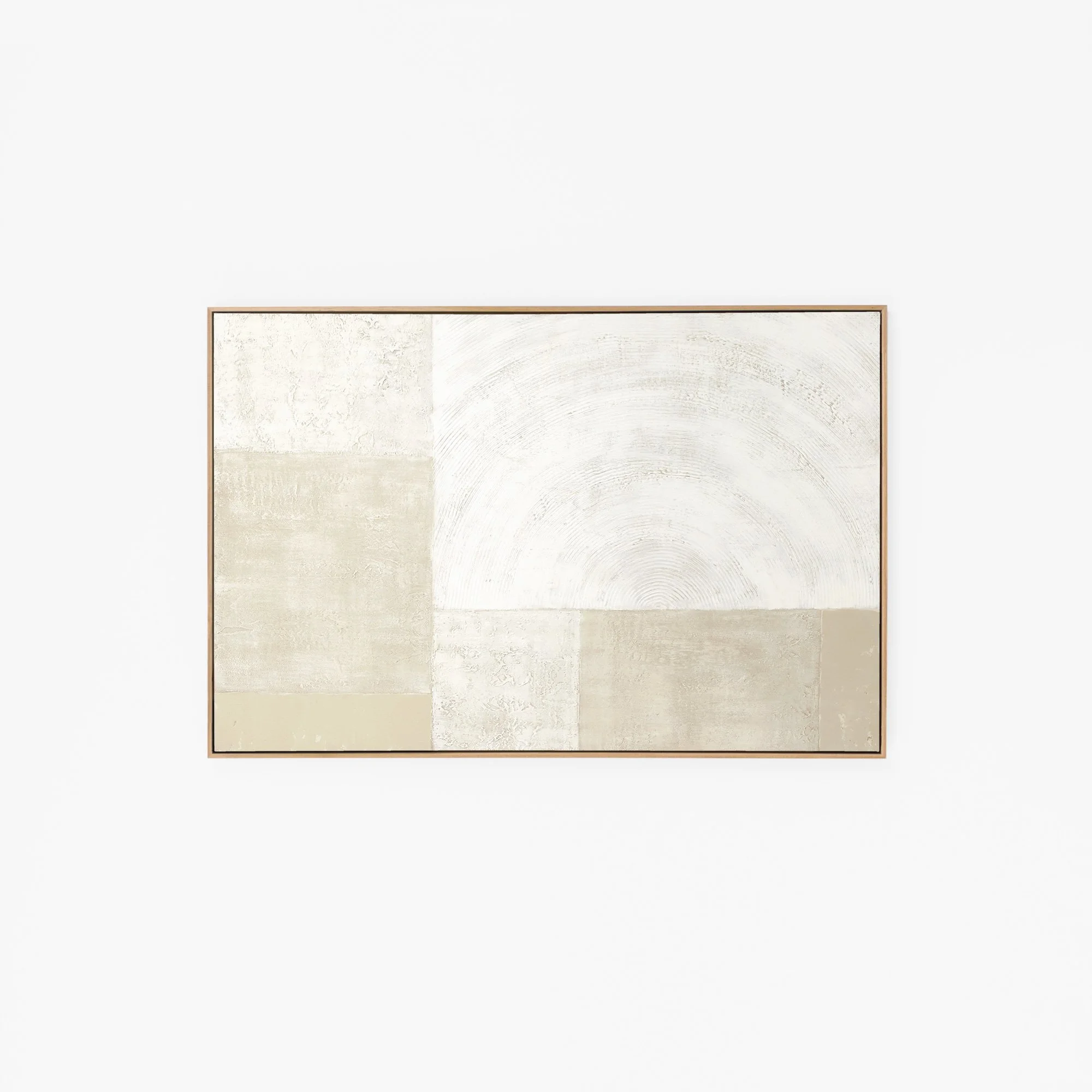 Formation Landscape Painting Framed