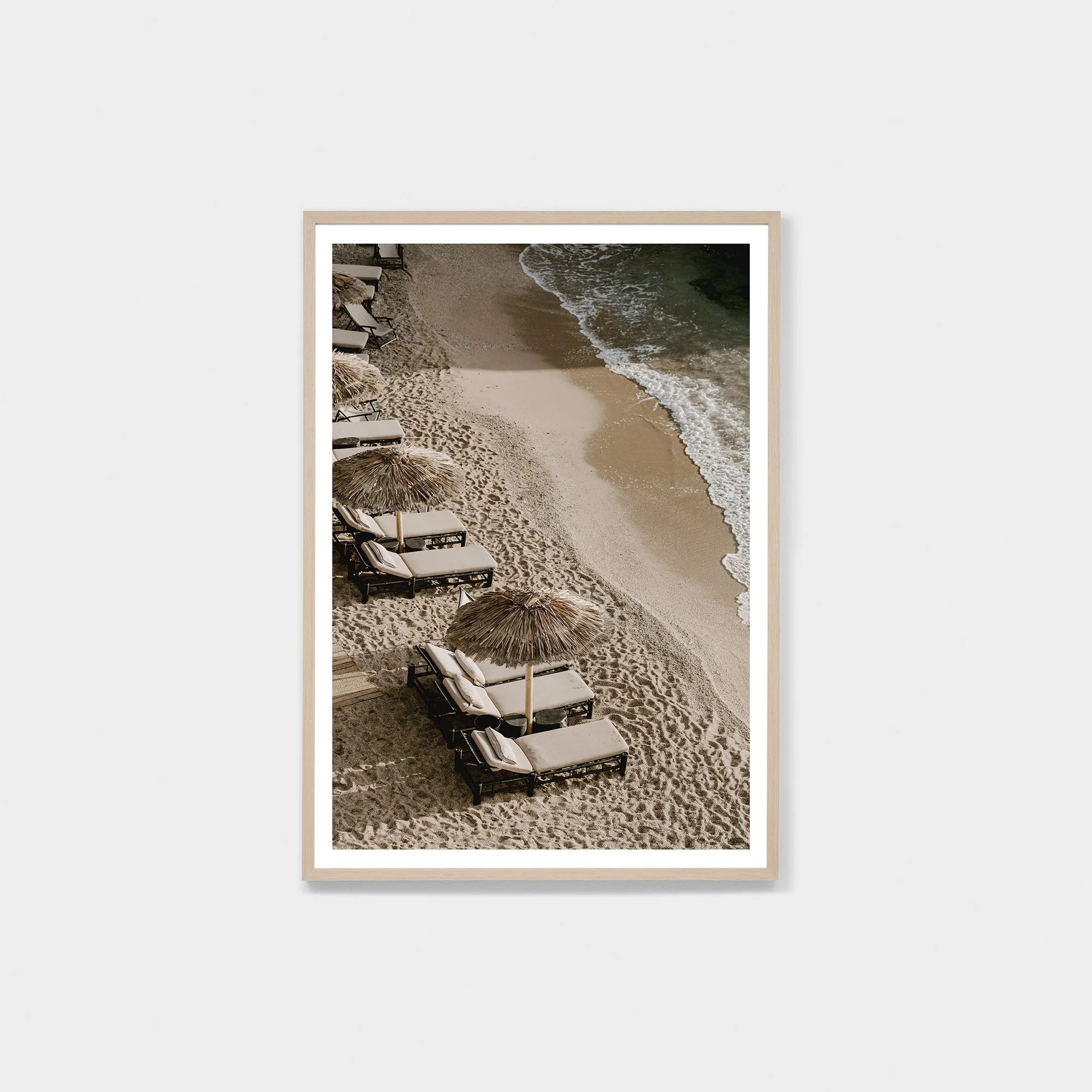 Scenic Shores Framed Print